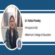 Millennium College of Education, Principal & HOD: Dr. Pallavi Pandey Interview